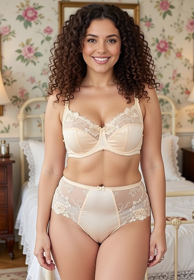 Compleu Sutien Cupa D si Chilot Luxury 11775-02