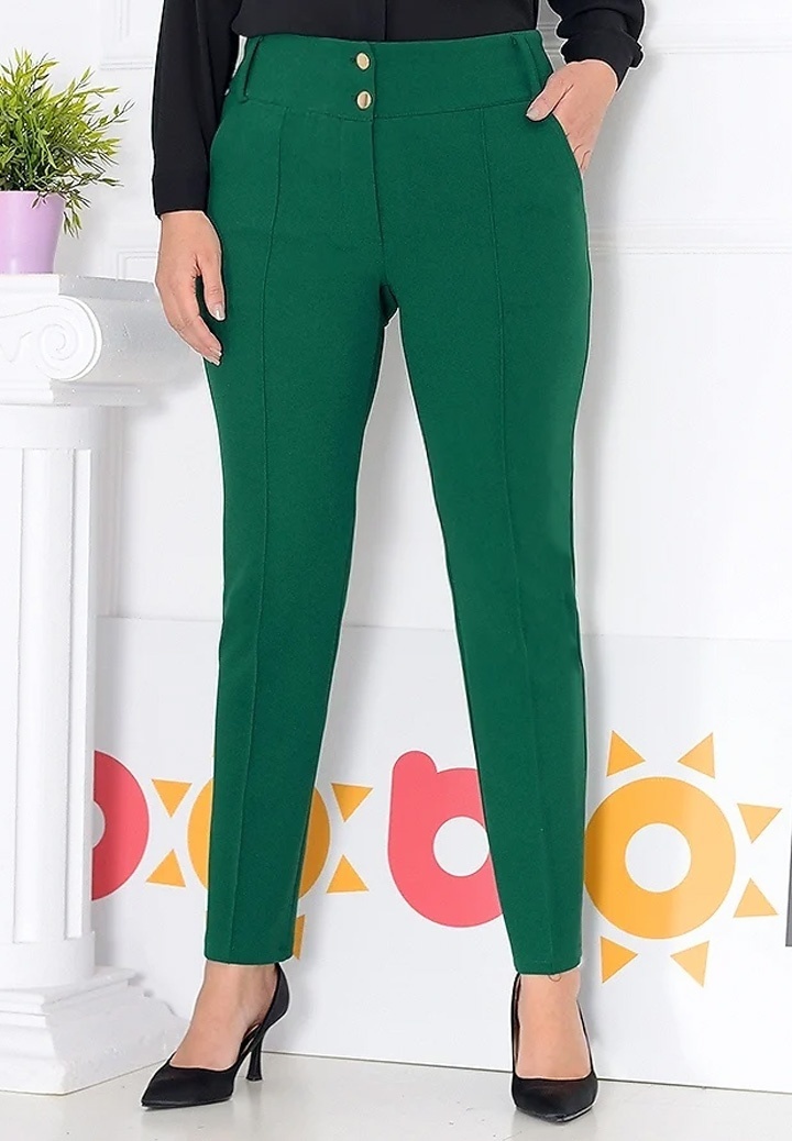 pantaloni evazati dama Pantaloni Dama Lizet 55