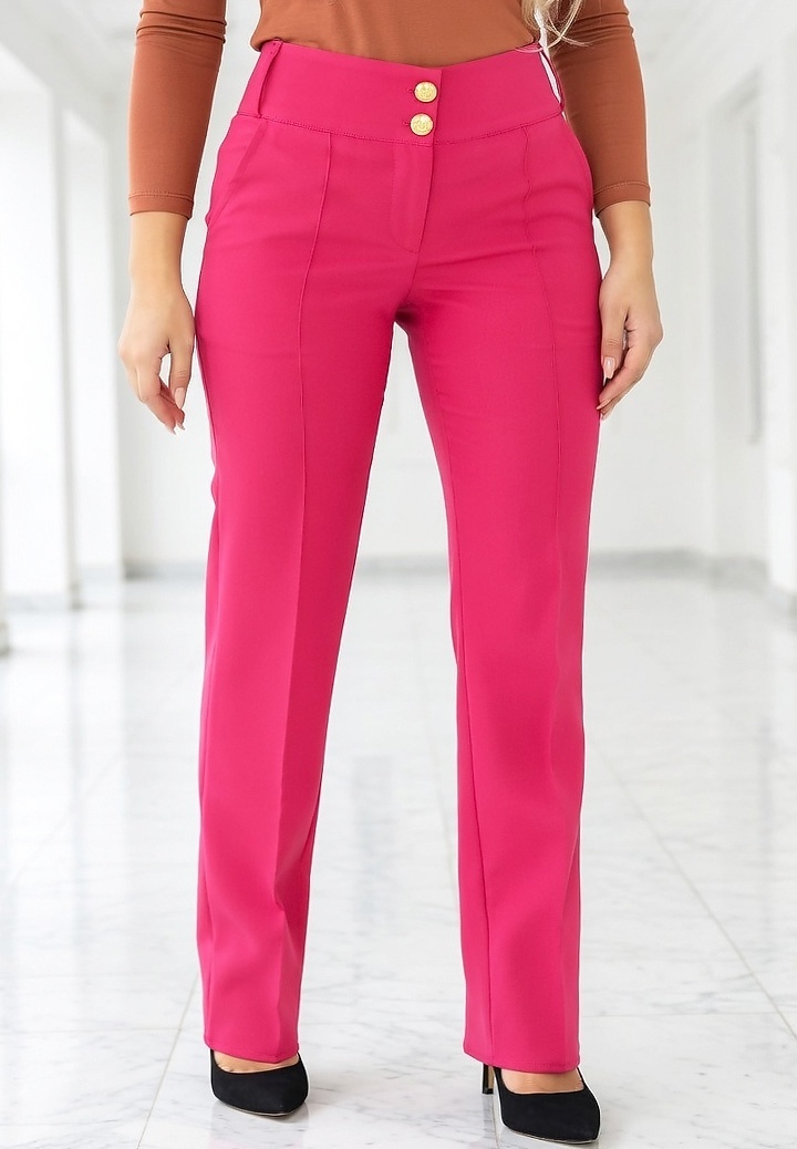 pantaloni evazati dama Pantaloni Dama Lizet 42