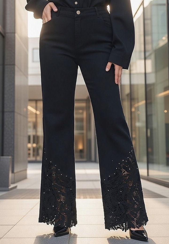 aparat masura curent Pantaloni Jeans Masura Mare Ailyn 936-01
