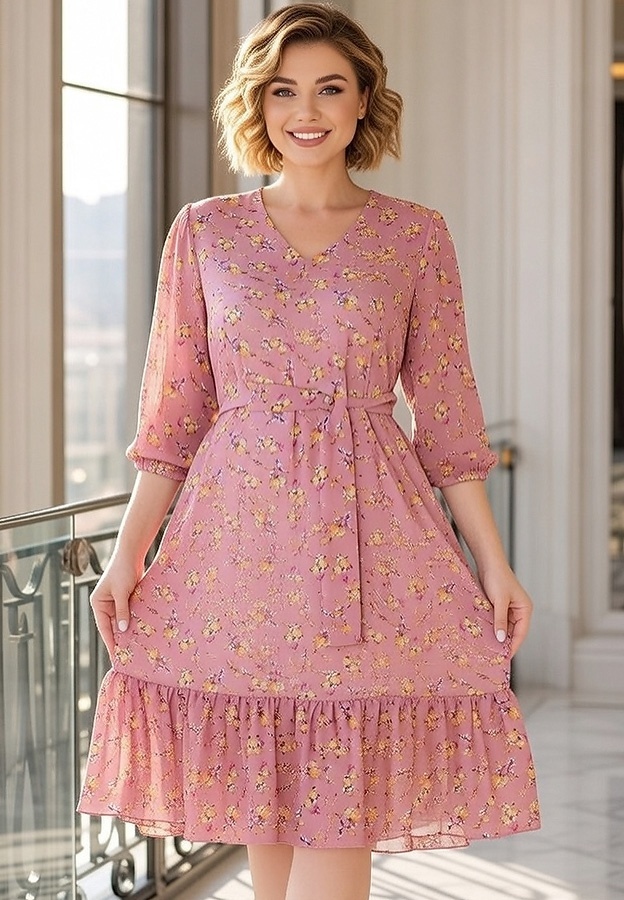 Bobomoda.ro Rochie Din Voal Azure Briana 12