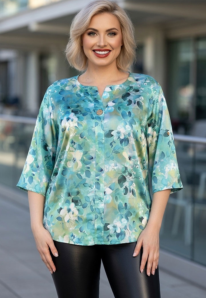 rochii din matase Bluza Din Matase Bellissima 25020-02