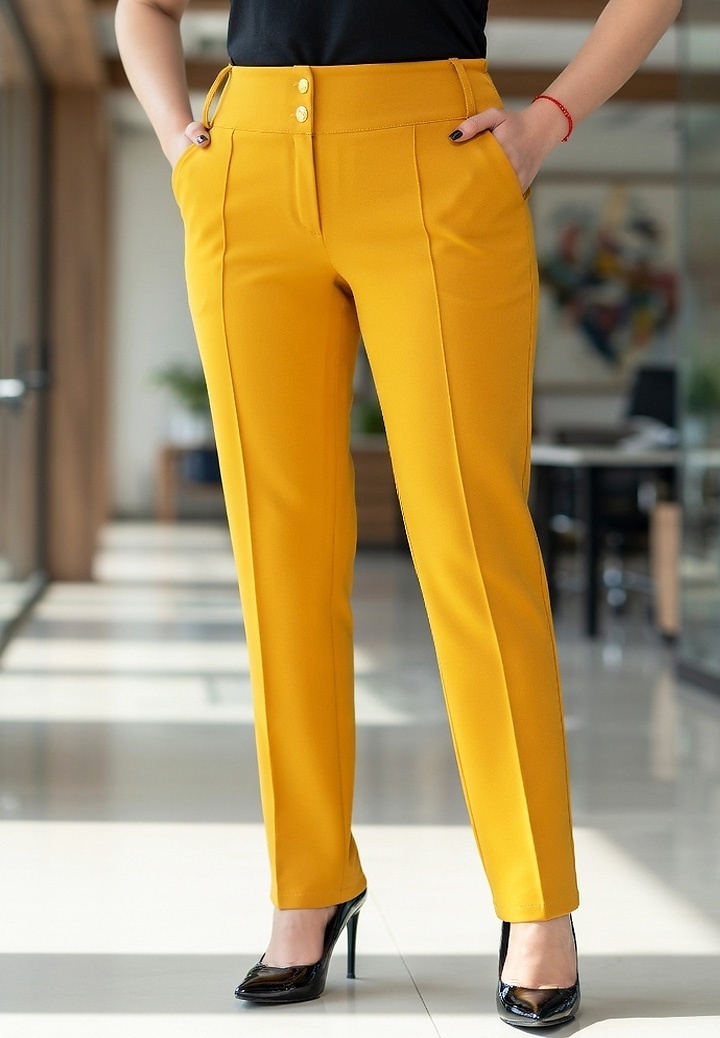 pantaloni evazati dama Pantaloni Dama Lizet 36