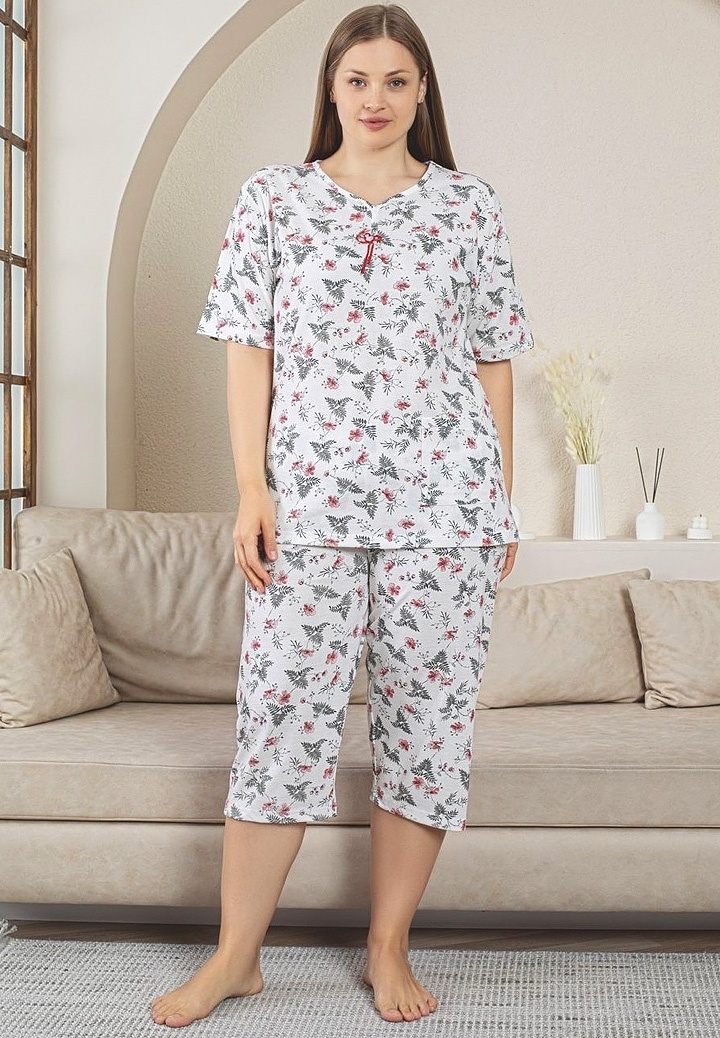 aparat masura curent Pijama Dama Masura Mare Berfin 9906-01