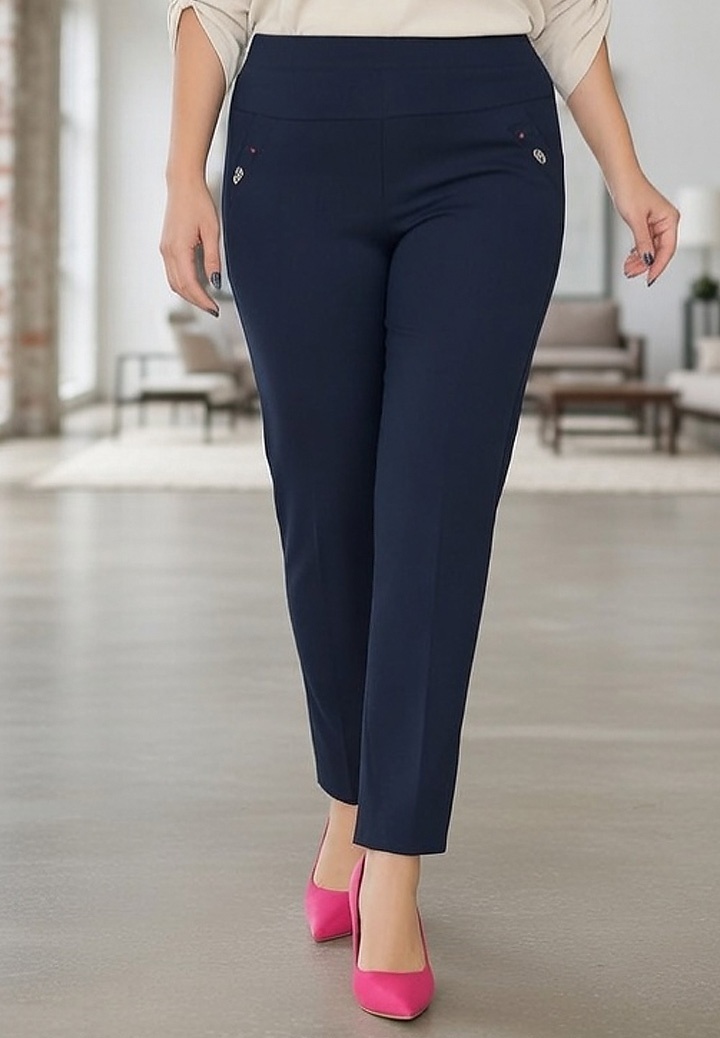 pantaloni trei sferturi dama h&m Pantaloni Dama Aurelis Grande 2205-01