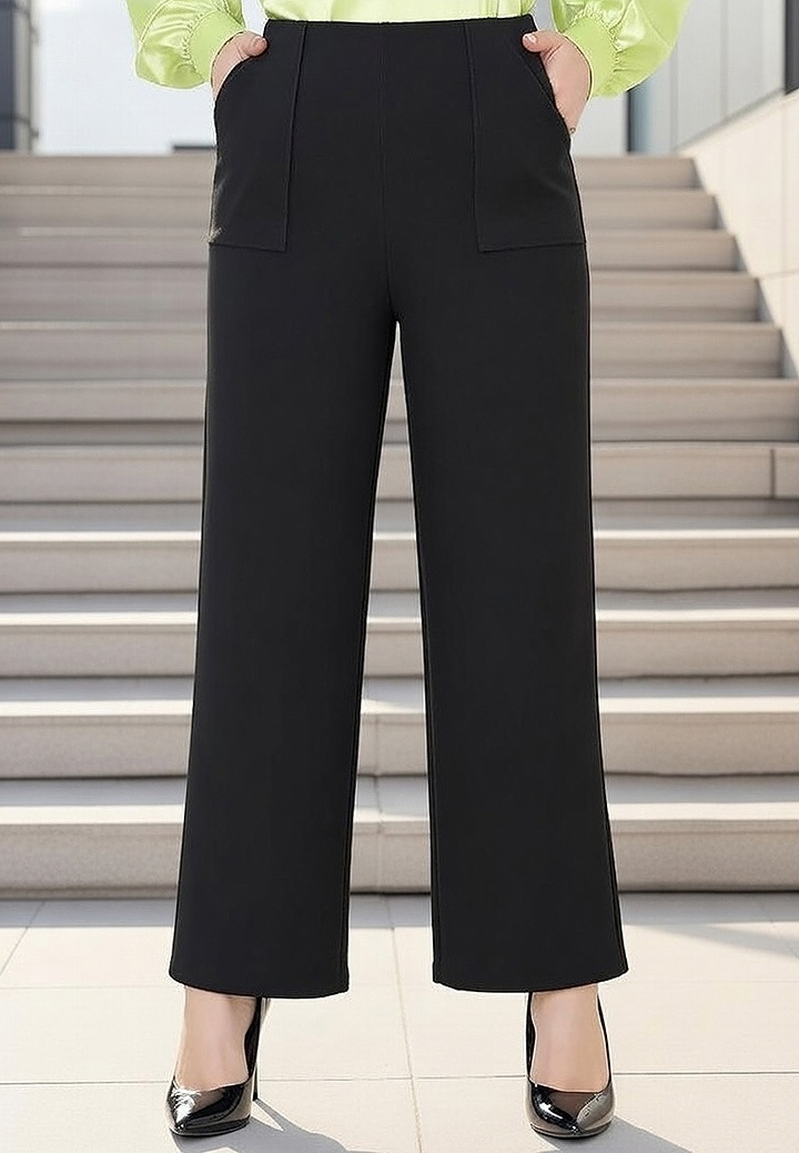 pantaloni trei sferturi dama h&m Pantaloni Dama Aurelis R006-01