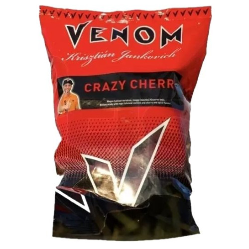 Boilie Feedermania Venom, Crazy Cherry, 20mm, 1kg