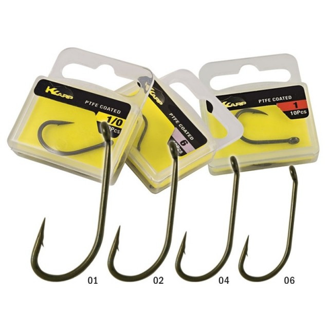 Carlige TF Hooks D-Rig, 10buc/plic K-Karp (Marime Carlige: Nr. 4) Pret Super Mic (Marime