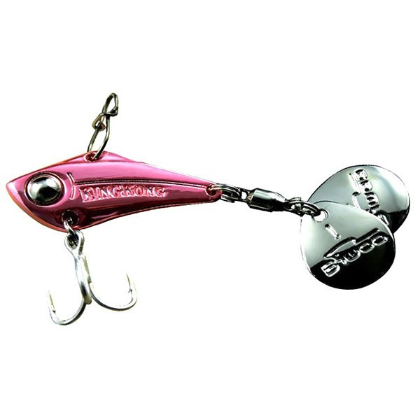 Cicada King Kong Tailspinner Pink 3cm 7g Biwaa