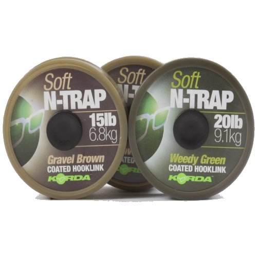 Fir N-Trap Soft Coated verde 20m/15lbs Korda
