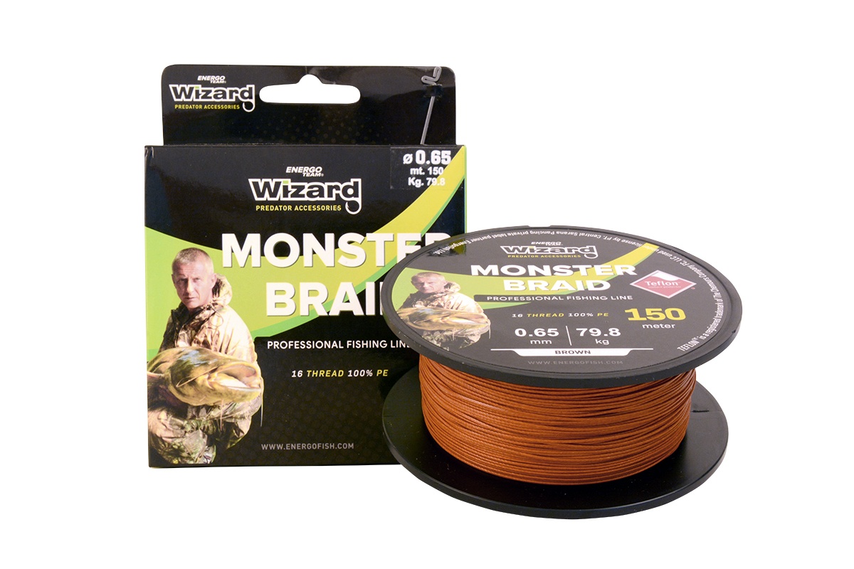 Fir textil 12xMonster L- 150m Wizard