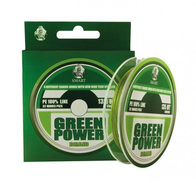 Fir textil Green Power, 135m Maver (Diametru fir: 0.09 mm)