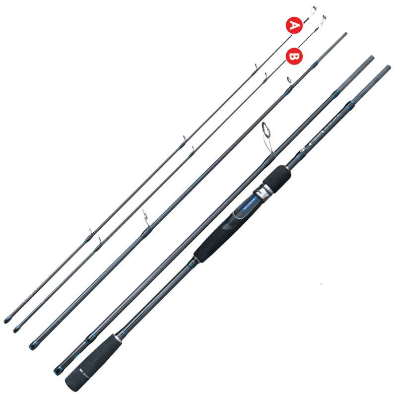 Lanseta Baracuda Urban Stick, 2.10m, 7-20g, 15-40g, 4+1 tronsoane 15-40g