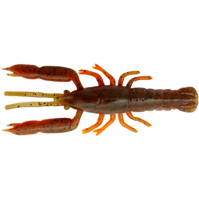 Naluca 3D Savage Gear Crayfish Rattling Brown Orange, 6.7cm, 2.9g pescar-expert.ro