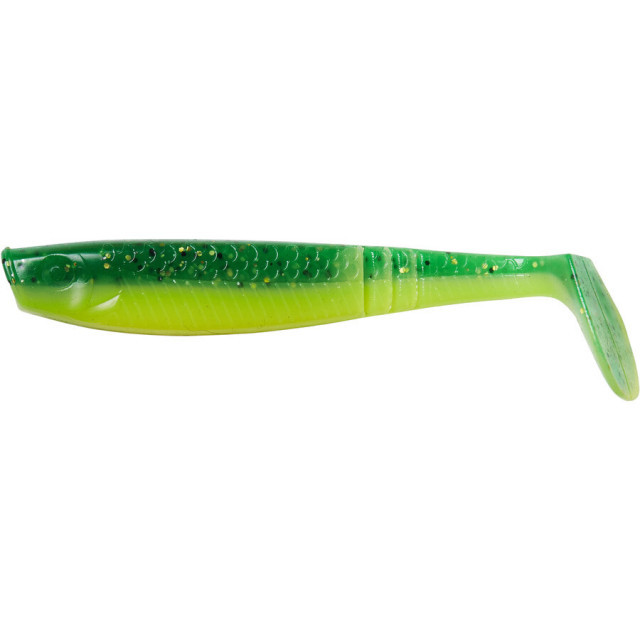 Naluca Ron Thompson, Shad Paddle Tail, UV Green Lime, 10cm, 7g, 4bc 10CM