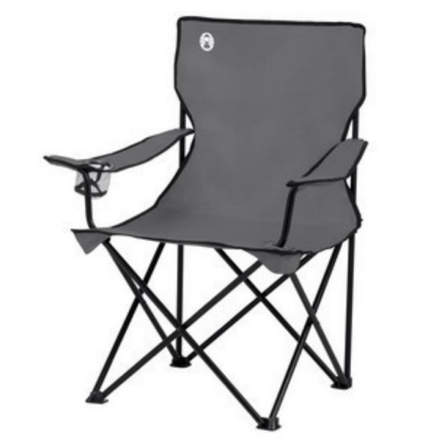 Scaun Coleman Standard Quad Chair, Grey, rezistenta 113 kg 113