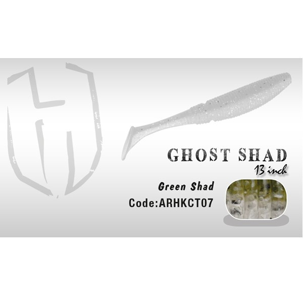 Shad Ghost 13cm Green Shad  Herakles