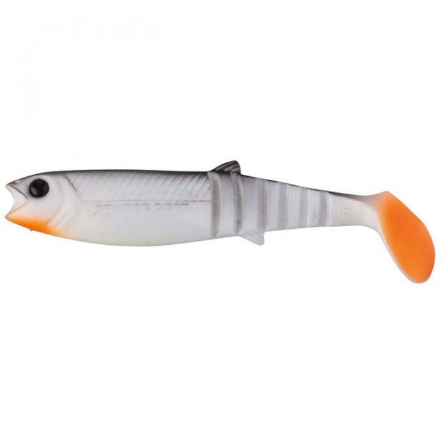 Shad Savage Gear LB Cannibal, White Black, 6.8cm, 3g, 5buc