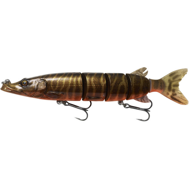 Swimbait Savage Gear 3D Hard Pike, Red Belly Pike, 20cm, 59g pescar-expert.ro