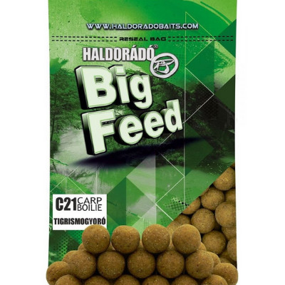 Boiles Haldorado Big Feed C21, 800 g, 21mm (Aroma: Usturoi & Migdale) Haldorado