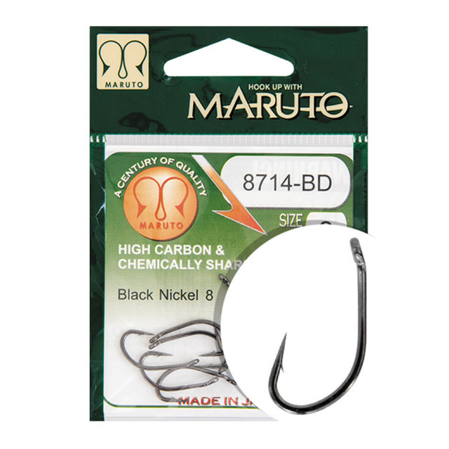 Carlige EnergoTeam Maruto 8714BD-BN, 10buc (Marime Carlige: Nr. 4) 10buc