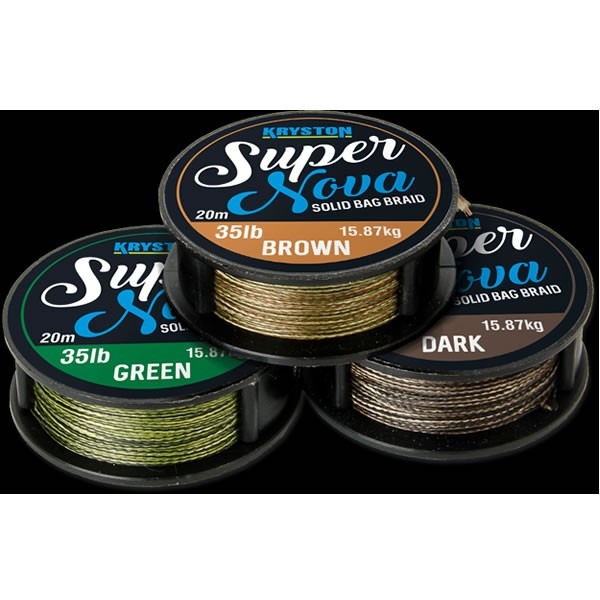 Fir Textil Super Nova Solid Bag Supple / Dark Silt / 20m Kryston