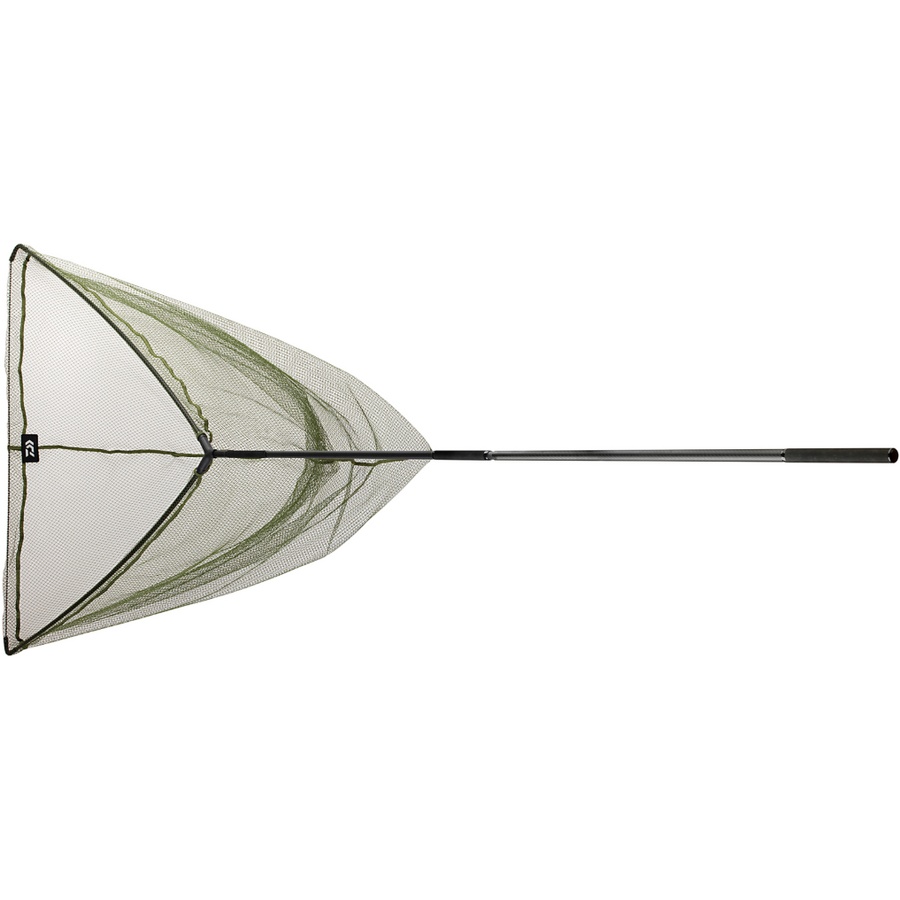 Minciog Daiwa Emblem Carp Net Rubber Coated 2.80m, 100x100cm, 2 tronsoane