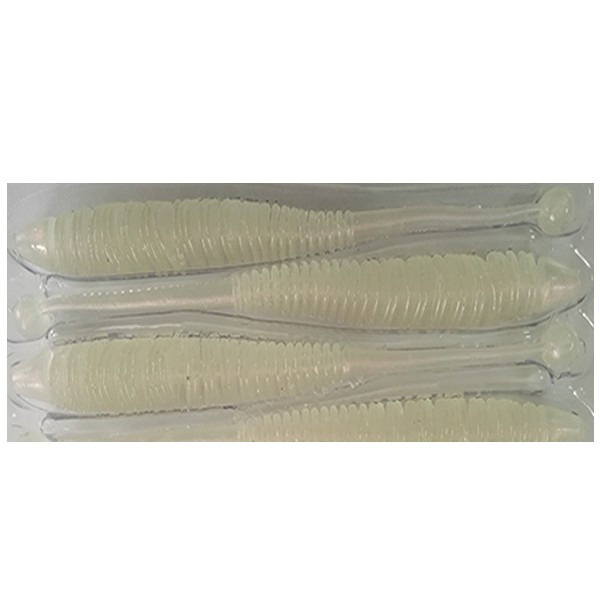 Naluca Evoke Worm Pearl PinK 6cm, 12buc/plic Rapture