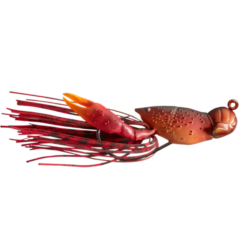 Naluca Livetarget Hollow Crawfish Jig, culoare Red, 4cm, 11g 11g