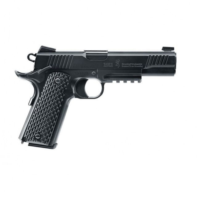 Pistol airsoft cu arc Browning 1911 HME, 14 bb, 0,5J Umarex 05J