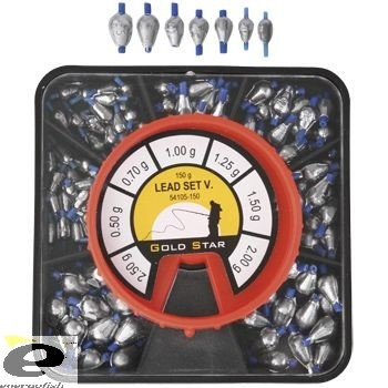 Set plumbi culisanti Gold Star