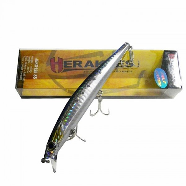 Vobler Jeko 125SS 12.5cm 16.8gr Sarda Chrome Herakles 12.5cm