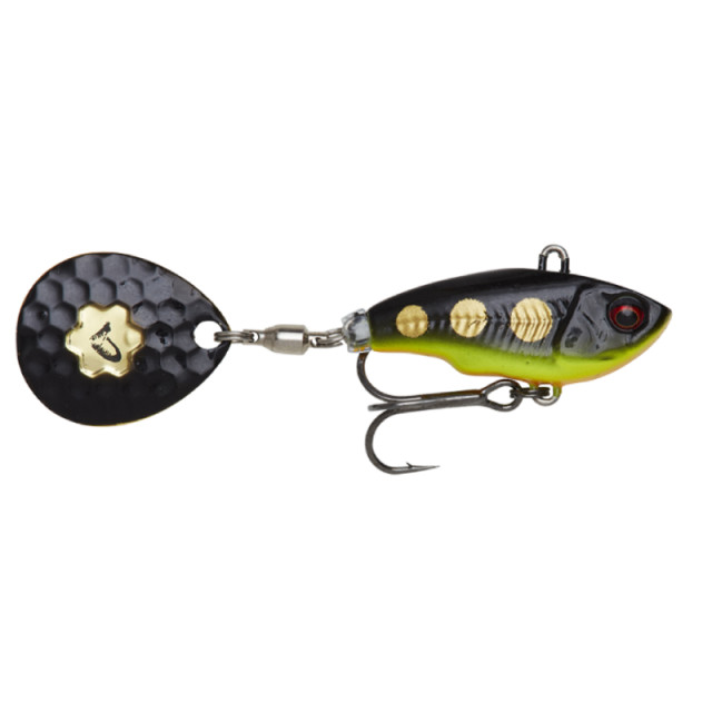 Vobler Savage Gear Fat Tail NL, Culoare Black Magic, 8cm, 24g 24g)