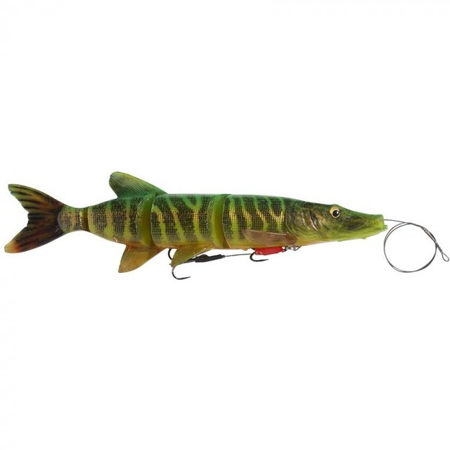 Vobler Swimbait Savage Gear 4D Line Thru Pike SS03, 25cm, 105g