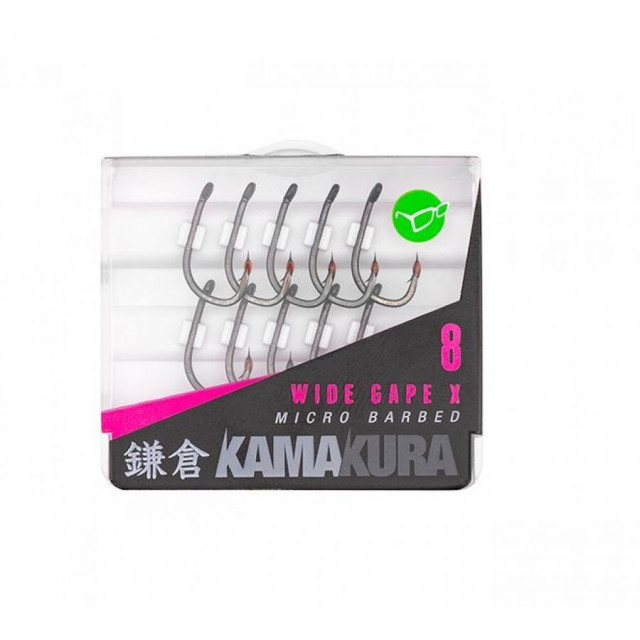 Carlige Korda Kamakura Wide Gape X, 10 buc (Marime Carlige: Nr. 4) buc