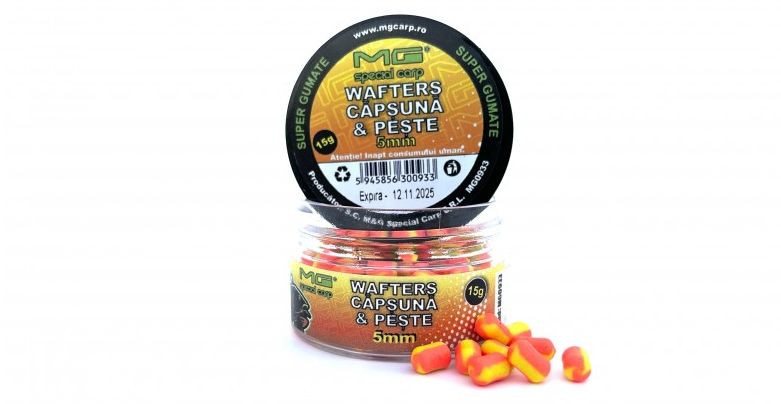 Dumbell MG Carp Feeder Wafters, 5mm, 15g (Aroma: B.L.L.)