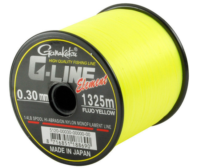 Fir Gamakatsu G-Line Yellow (Diametru fir: 0.30 mm)
