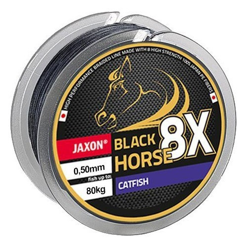 Fir Textil Black Horse PE 8X Premium 10m Jaxon (Diametru fir: 0.22 mm)