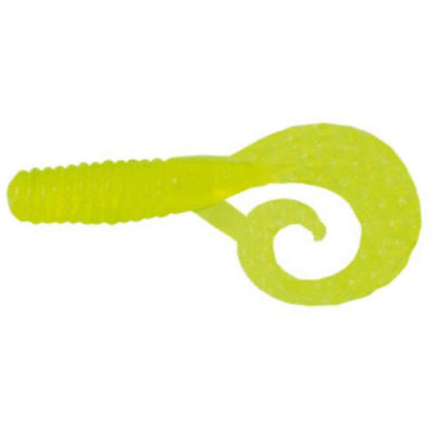 Grub Mann’s Mannipulator, Chartreuse, 4cm, 8buc 4cm