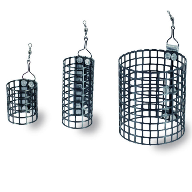 Momitor Colmic Round Cage Feeder, 25x56mm (Greutate plumb: 50g) 25x56mm