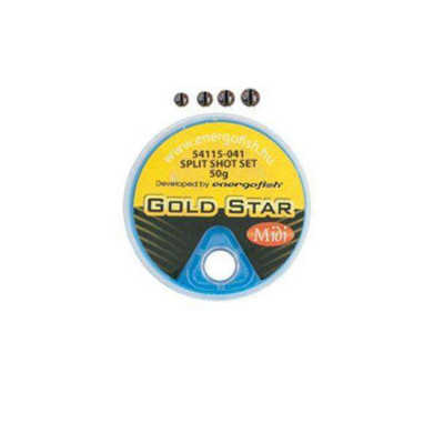 Set plumbi despicati Gold Star Midi, 50g (Greutate: 50g)