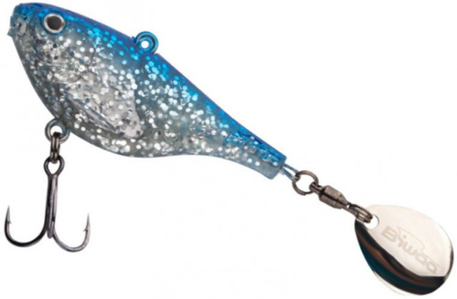 Spinnertail Biwaa Divinator Kompact 90, Blue Chrome, 9cm, 55g, 55g