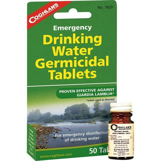 Tablete pentru purificarea apei Coghlans – C7620 Pret Super Mic apei