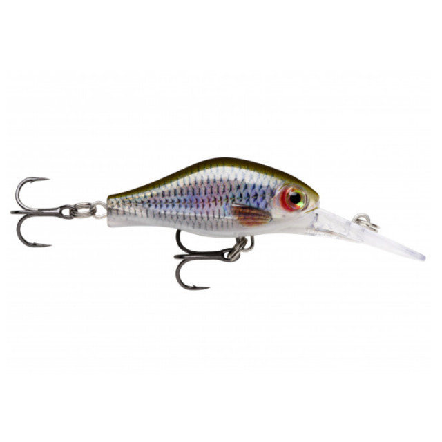 Vobler Rapala Shadow Rap Fat Jack, culoare ROL, 4cm, 4g