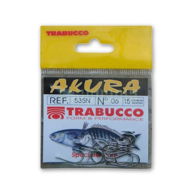 Carlige Akura 535N Trabucco (Marime Carlige: Nr. 10) (10