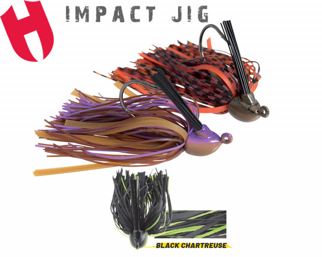 Jig Herakles Impact Jig, Black/Chartreuse, 10.5g Jig Herakles Impact Jig, Black/Chartreuse, 10.5g