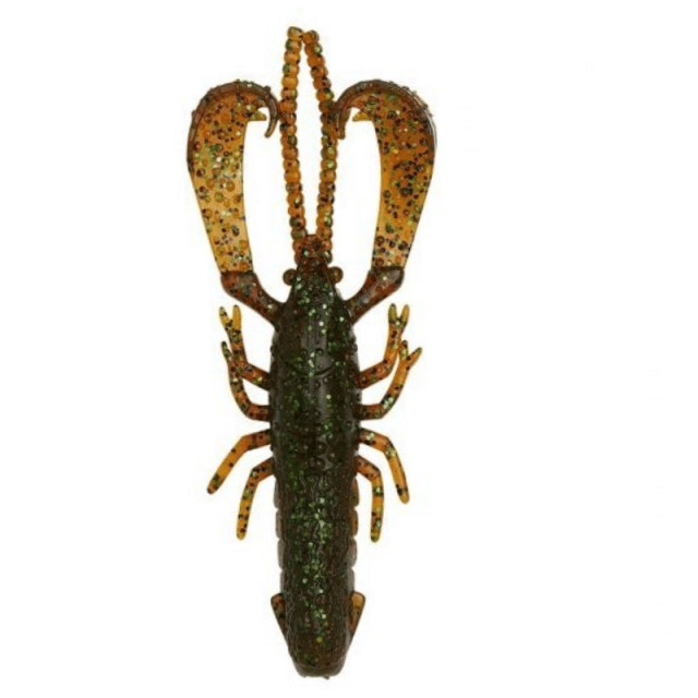 Naluca rac Savage Gear Reaction Crayfish, Green Pumpkin, 9.1cm, 7.5g, 5buc 5buc/