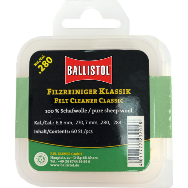 Pelete lana Ballistol pentru curatat carabina, calibru 12, 30 buc Ballistol imagine 2022