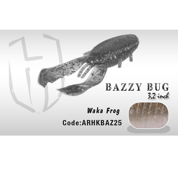 Vobler Bazzy Bug 3.2" 8cm Waka Frog Herakles
