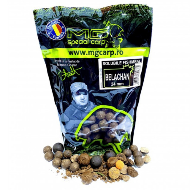 Boiles solubil 24mm Fishmeal 1kg MG Carp (Aroma: Squid - Octopus-Cranberry)